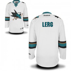 Authentic Reebok Adult Bryan Lerg Away Jersey - NHL San Jose Sharks