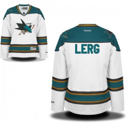 Authentic Reebok Women's Bryan Lerg Away Jersey - NHL San Jose Sharks