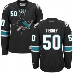 Premier Reebok Women's Chris Tierney Alternate Jersey - NHL 50 San Jose Sharks