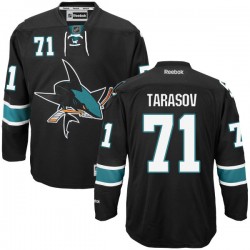 Authentic Reebok Adult Daniil Tarasov Alternate Jersey - NHL 71 San Jose Sharks