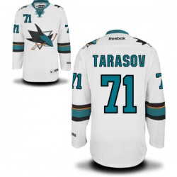 Authentic Reebok Adult Daniil Tarasov Away Jersey - NHL 71 San Jose Sharks