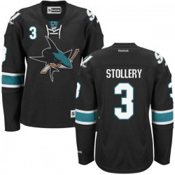 Premier Reebok Women's Karl Stollery Alternate Jersey - NHL 3 San Jose Sharks
