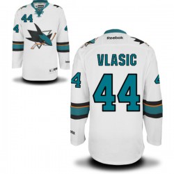 Authentic Reebok Adult Marc-edouard Vlasic Away Jersey - NHL 44 San Jose Sharks