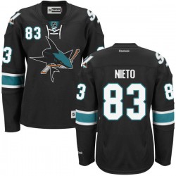 Authentic Reebok Women's Matt Nieto Alternate Jersey - NHL 83 San Jose Sharks