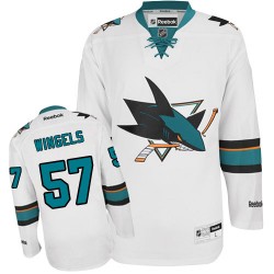 Authentic Reebok Adult Tommy Wingels Away Jersey - NHL 57 San Jose Sharks