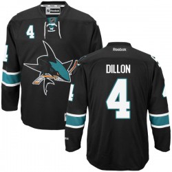 Authentic Reebok Adult Brenden Dillon Alternate Jersey - NHL 4 San Jose Sharks
