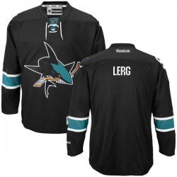 Authentic Reebok Adult Bryan Lerg Alternate Jersey - NHL San Jose Sharks
