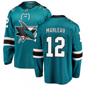 Breakaway Fanatics Branded Adult Patrick Marleau Teal Home Jersey - NHL San Jose Sharks