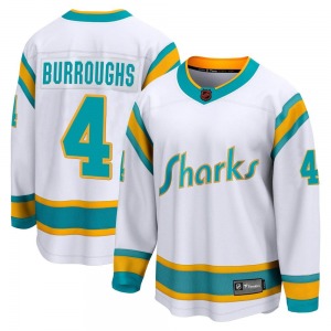Breakaway Fanatics Branded Youth Kyle Burroughs White Special Edition 2.0 Jersey - NHL San Jose Sharks
