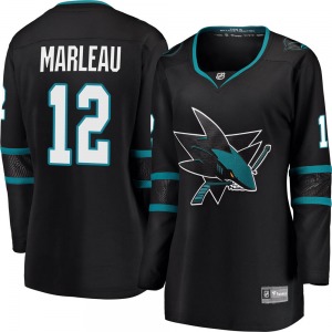 Breakaway Fanatics Branded Women's Patrick Marleau Black Alternate Jersey - NHL San Jose Sharks