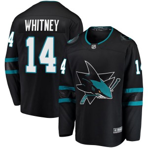 Breakaway Fanatics Branded Youth Ray Whitney Black Alternate Jersey - NHL San Jose Sharks