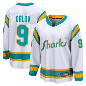Breakaway Fanatics Branded Youth Dmitry Orlov White Special Edition 2.0 Jersey - NHL San Jose Sharks