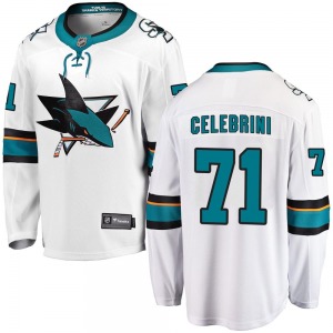 Macklin Celebrini Jersey- Authentic San Jose Sharks Macklin Celebrini