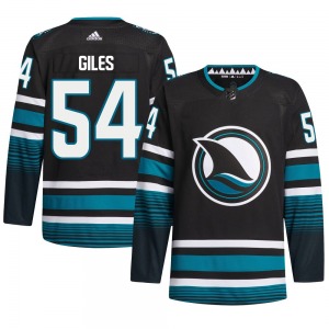 Authentic Adidas Adult Patrick Giles Black Alternate Primegreen Jersey - NHL San Jose Sharks
